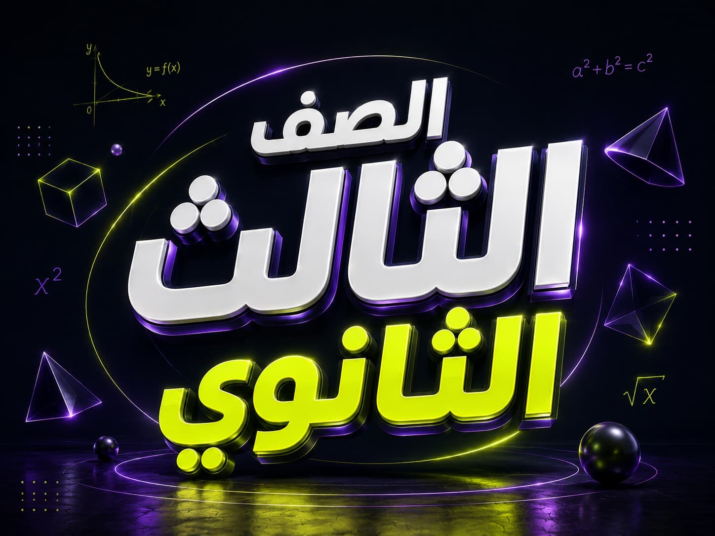 الصف الثالث الثانوي (علمي)